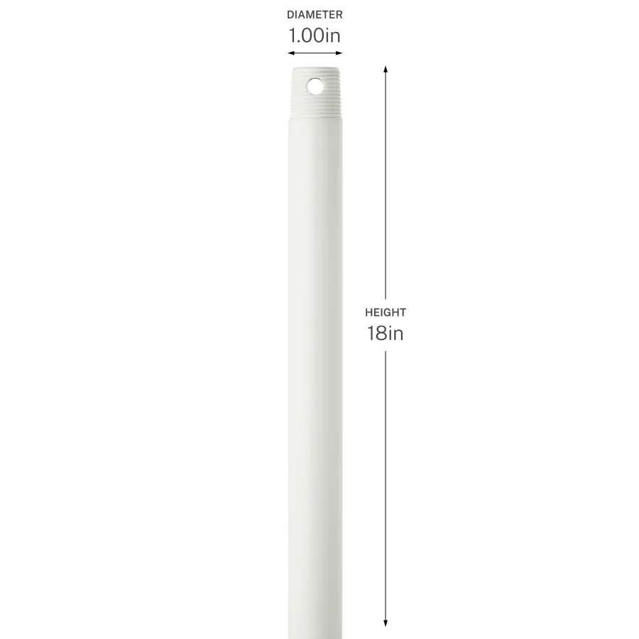 18-Inch Downrod in Brushed Nickel - Image 11