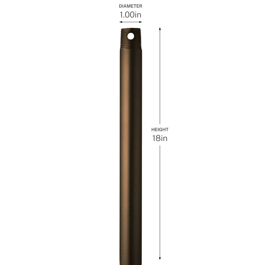 18-Inch Downrod in Brushed Nickel - Image 10