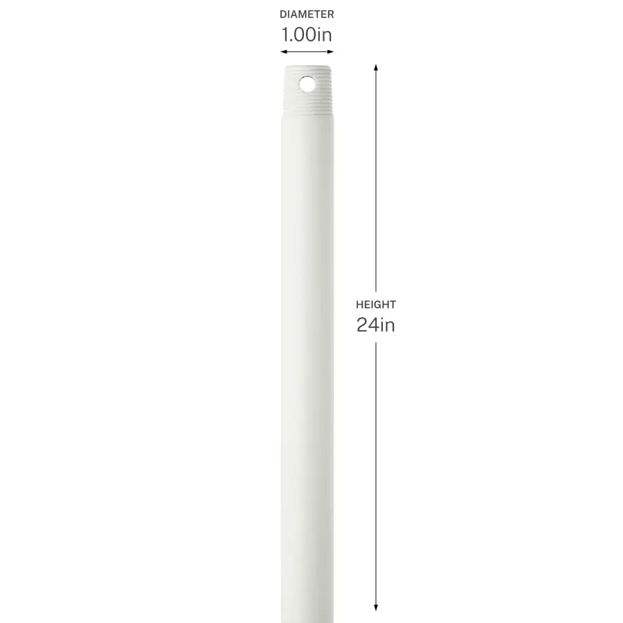 24" Champagne Bronze Downrod - Image 10