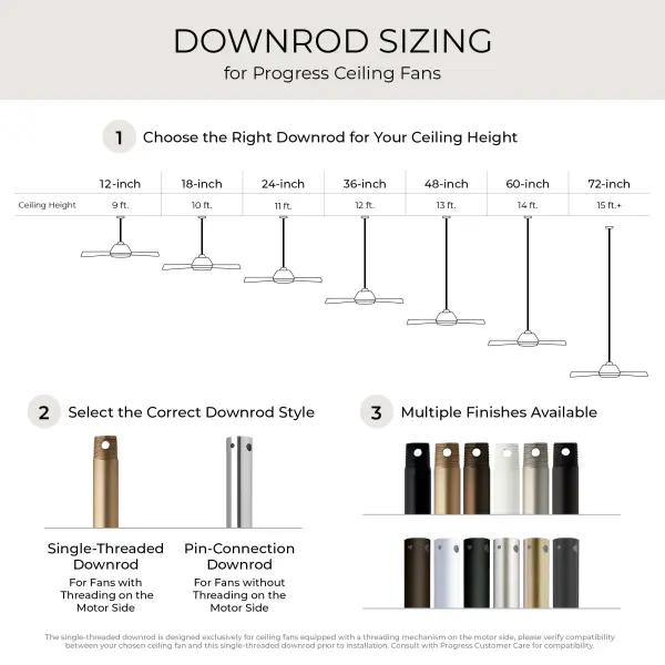 18-Inch Downrod in Brushed Nickel - Image 13