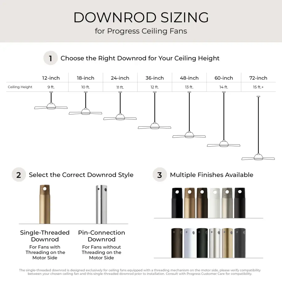 18-Inch Downrod in Brushed Nickel - Image 13