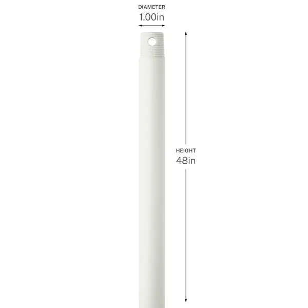 48" Downrod in Champagne Bronze - Image 10