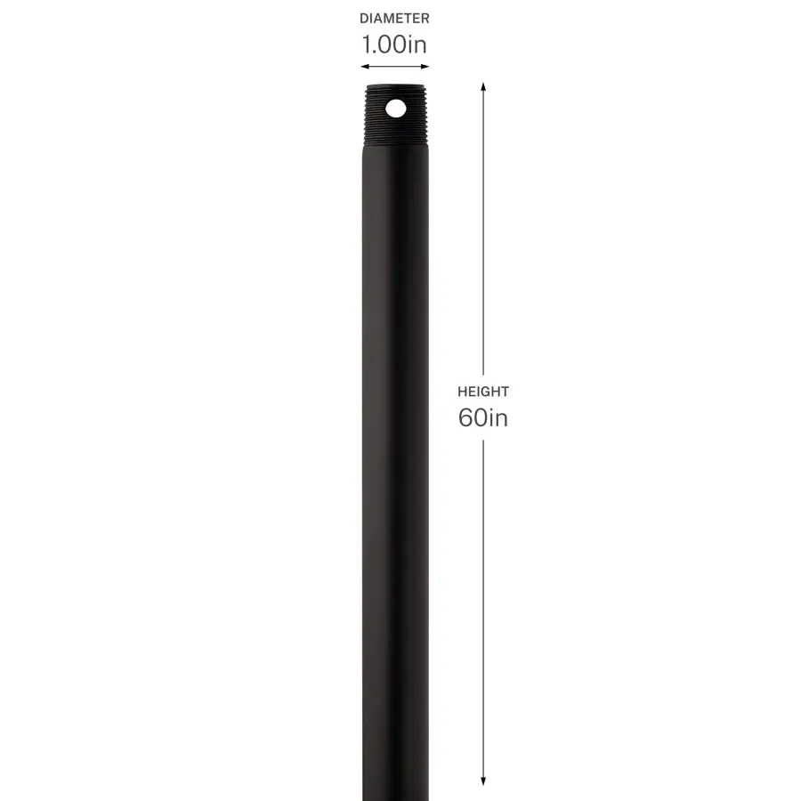 60-Inch Downrod in Champagne Bronze - Image 12