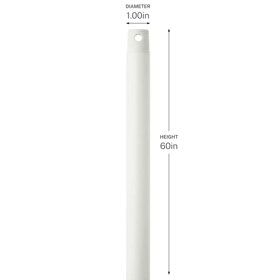 60-Inch Downrod in Champagne Bronze - Image 10