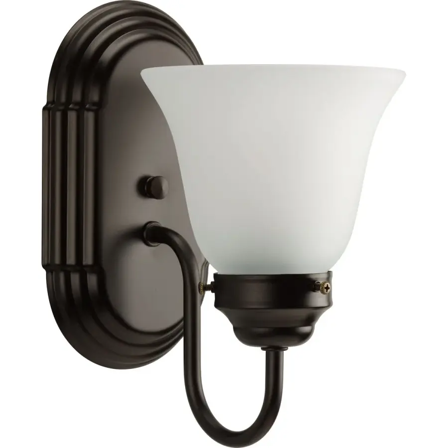 One-Light Bath Bracket in Brushed Nickel - Image 2