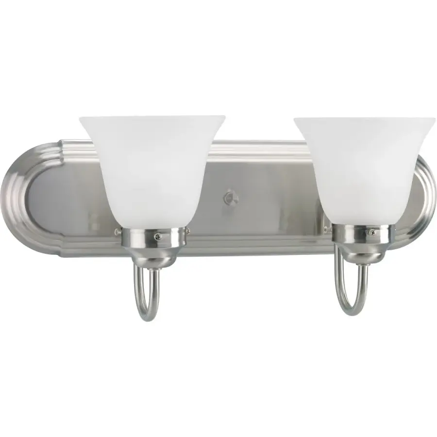 Versatile Two-Light Vanity Fixture with California Title 24 Compliance