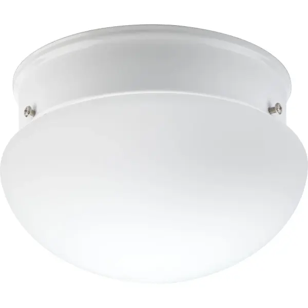 One-Light 6" Close-to-Ceiling in Brushed Nickel - Image 1