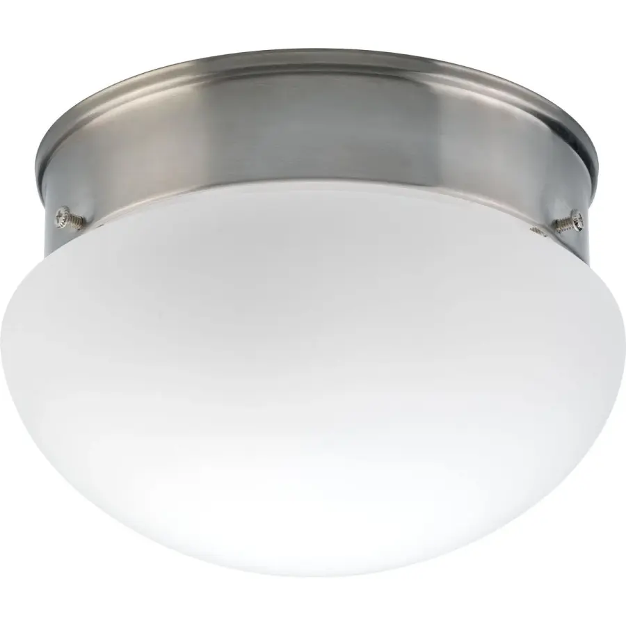 One-Light 6" Close-to-Ceiling in Brushed Nickel - Image 2