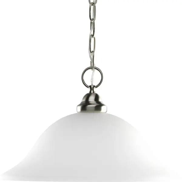 One-Light Brushed Nickel Pendant - Image 2