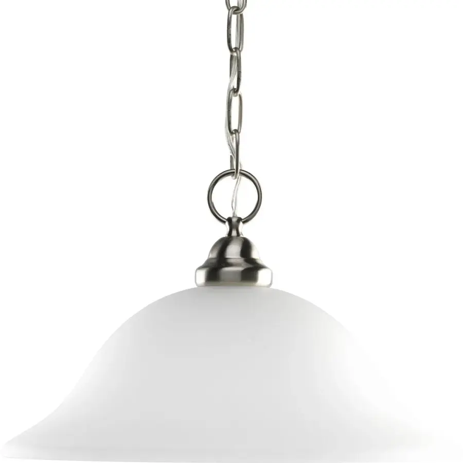 One-Light Brushed Nickel Pendant - Image 2