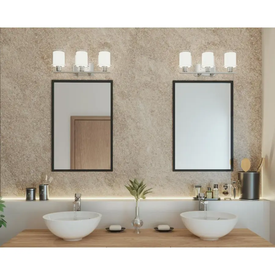 Invite Collection Three-Light Bath & Vanity - Image 4
