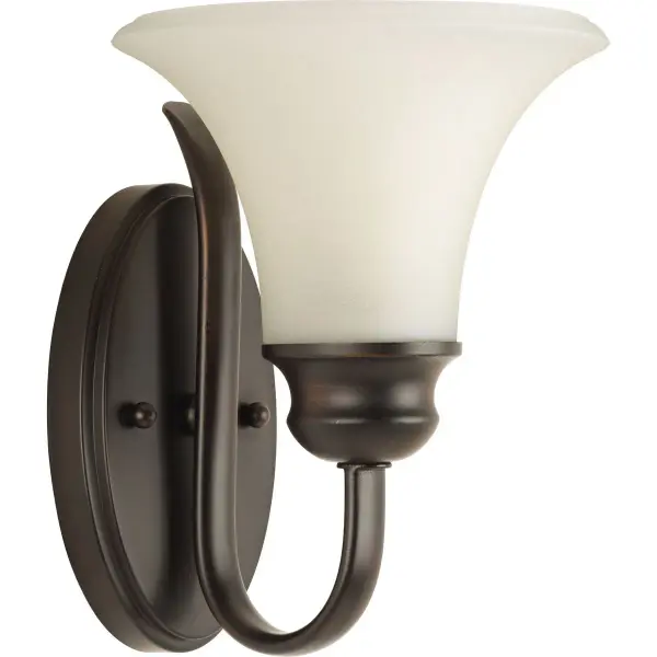 The Applause vanity light delivers traditional styling with an Antique Bronze finish, perfect for smaller bathrooms and powder rooms. JA8 compliant for California energy standards, offering reliable task lighting.