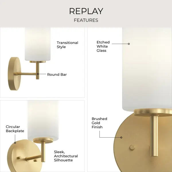 Replay One-Light Bath & Vanity - Image 13