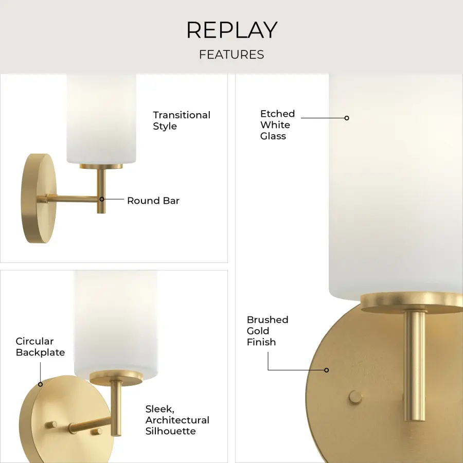 Replay One-Light Bath & Vanity - Image 13