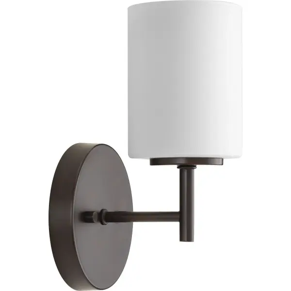 The Replay Collection brings contemporary sophistication to bathroom lighting with its streamlined design and brushed nickel finish. Perfect for modern bathrooms and powder rooms seeking functional elegance. - alternate view