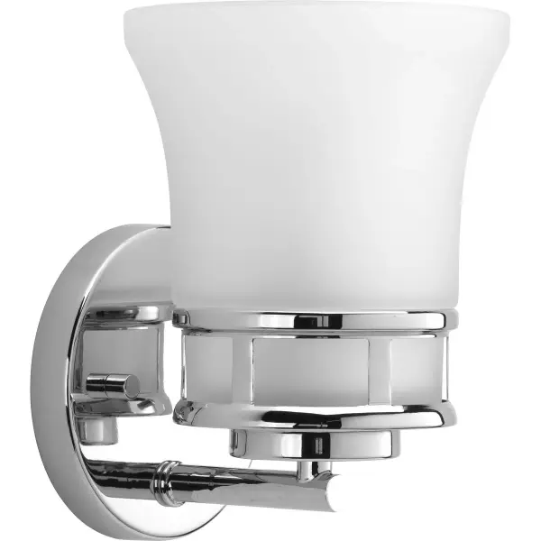 Coastal-Inspired Chrome Vanity Light with Clean, Modern Lines - Image 2