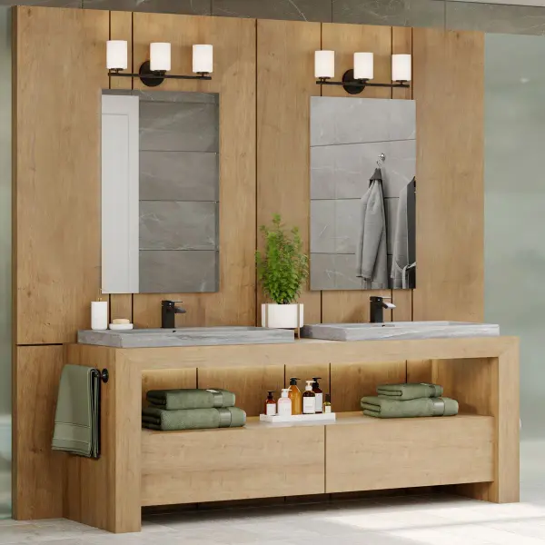 Replay Collection Three-Light Bath & Vanity - Image 8