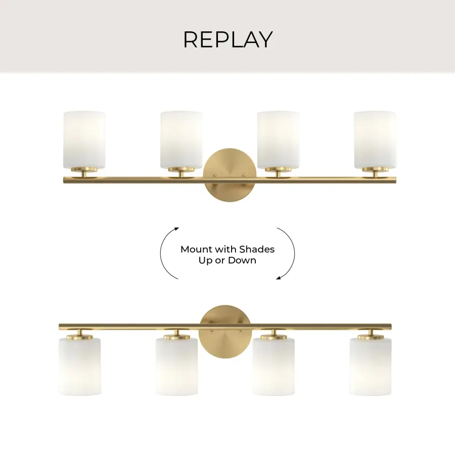 Replay Collection Four-Light Bath & Vanity - Image 17