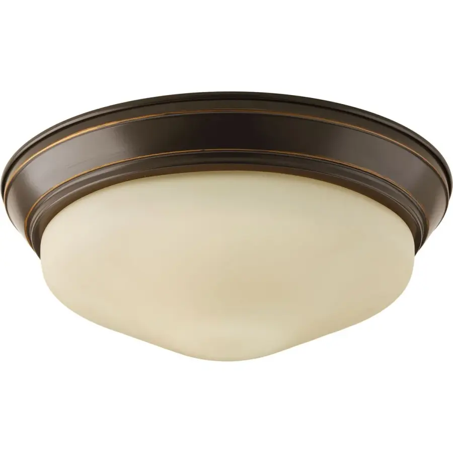 LED Flush Mount in Antique Bronze