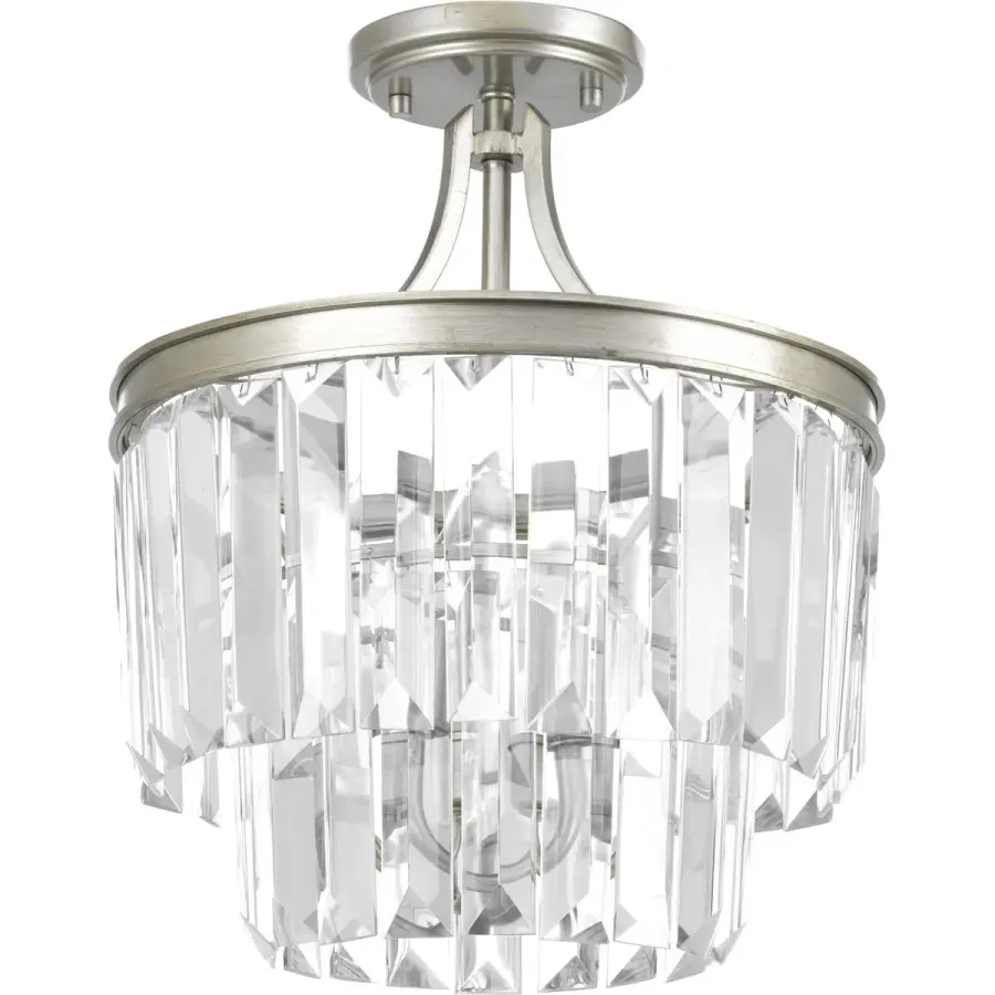 Elegant Semi-Flush with Convertible Design & Luxe Appeal - Image 2