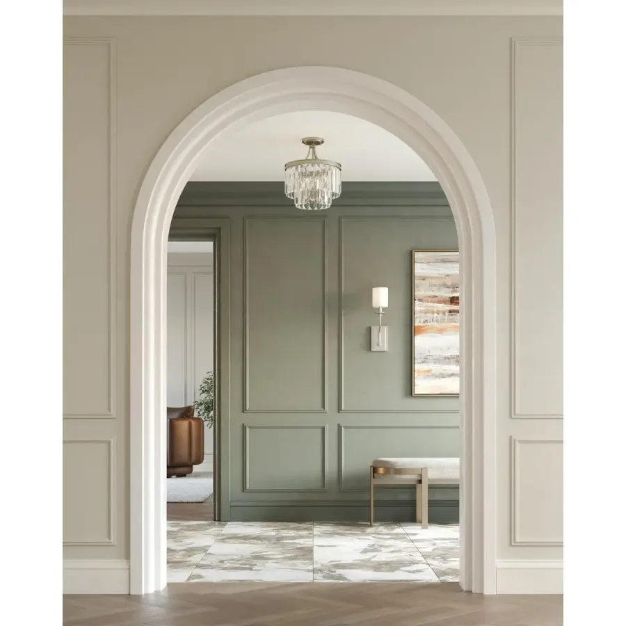 Elegant Semi-Flush with Convertible Design & Luxe Appeal - Image 4