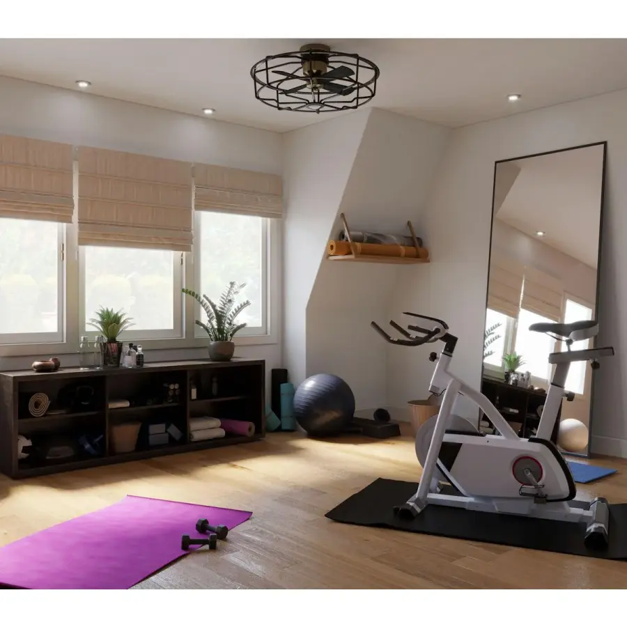 Loring 33" Four-Blade Ceiling Fan - Image 3