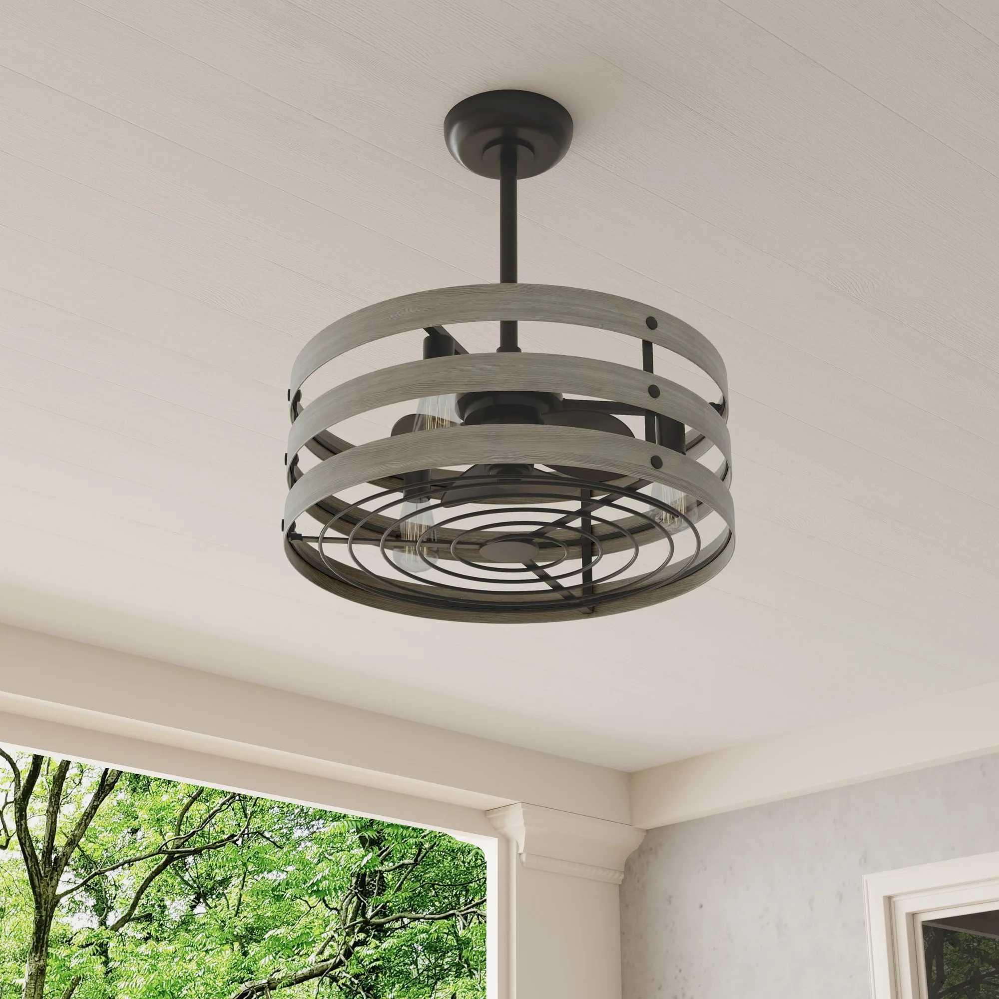 Gulliver 23" 3-Blade Ceiling Fan with LED Bulbs