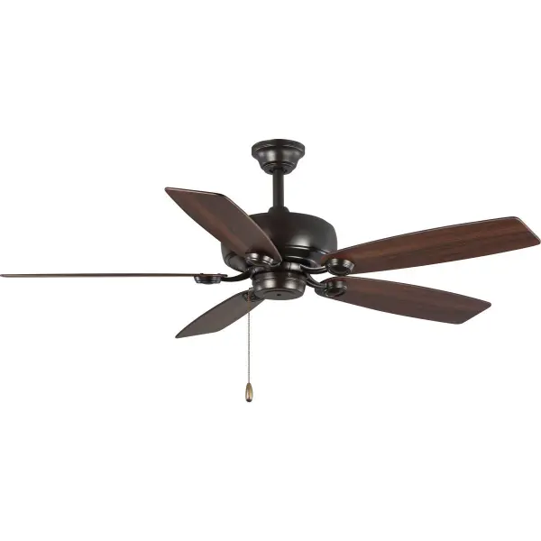 The Edgefield ceiling fan combines transitional design with modern efficiency. Its 52-inch blade span and JA8-compliant motor make it ideal for medium to large bedrooms and living spaces seeking reliable airflow with contemporary appeal.