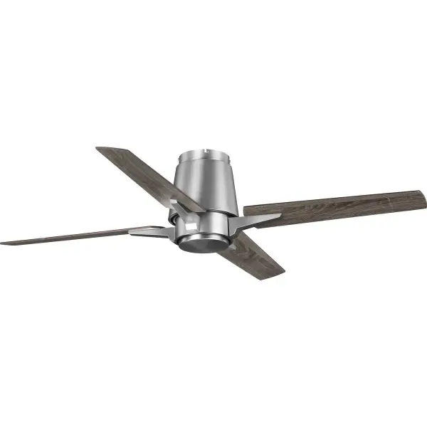 The Lindale ceiling fan combines clean transitional styling with practical performance. Its 52-inch blade span and satin white finish make it adaptable to various residential spaces while meeting California's JA8 energy standards. - alternate view