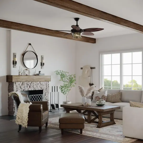 Alfresco 54" Indoor/Outdoor Five-Blade Ceiling Fan - Image 5