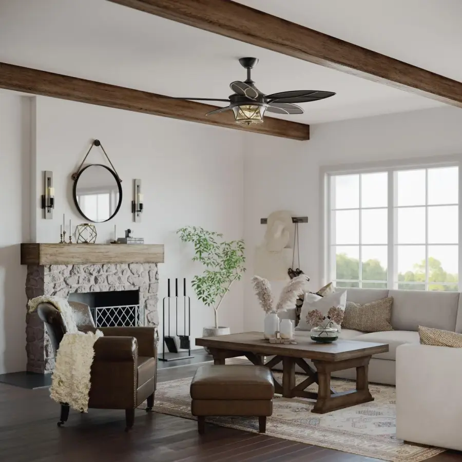 Alfresco 54" Indoor/Outdoor Five-Blade Ceiling Fan - Image 6
