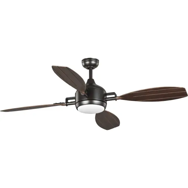 Versatile 56" Indoor/Outdoor Fan with Coastal Style - Image 1