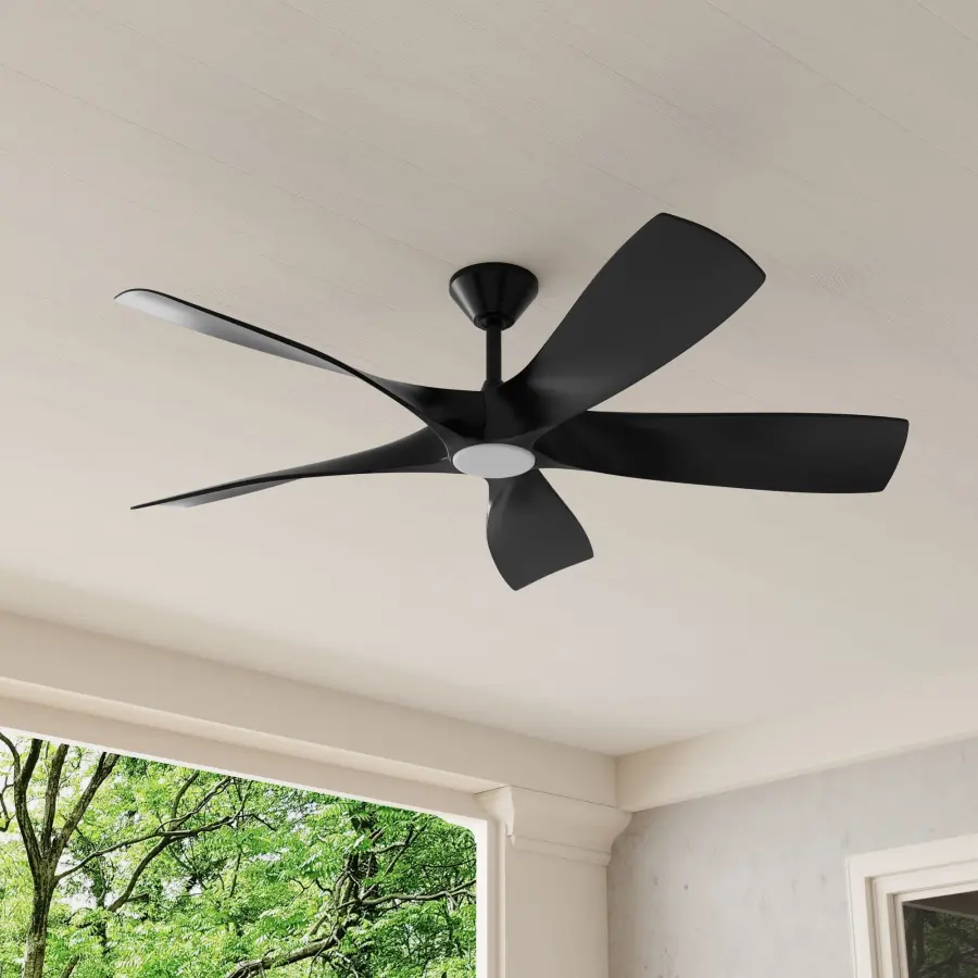 Vernal 60" Five-Blade LED Smart Ceiling Fan - Image 4