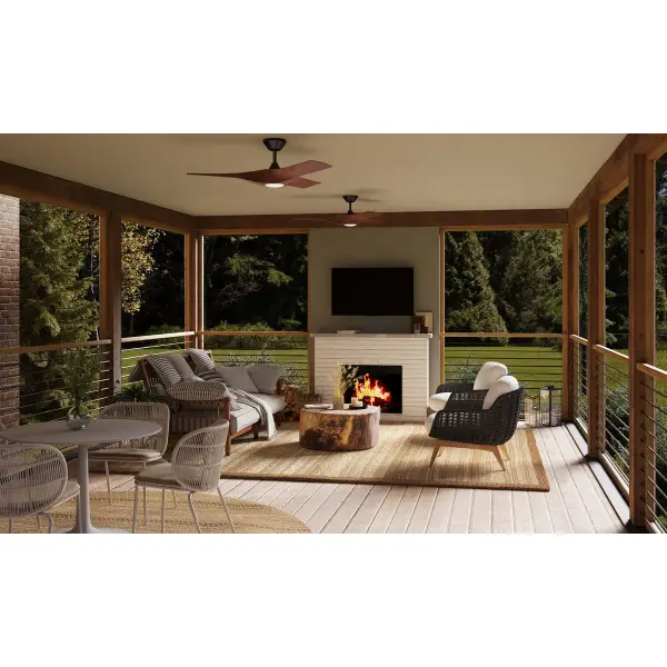 Ryne 52" 3-Blade LED Indoor/Outdoor DC Ceiling Fan - Image 8