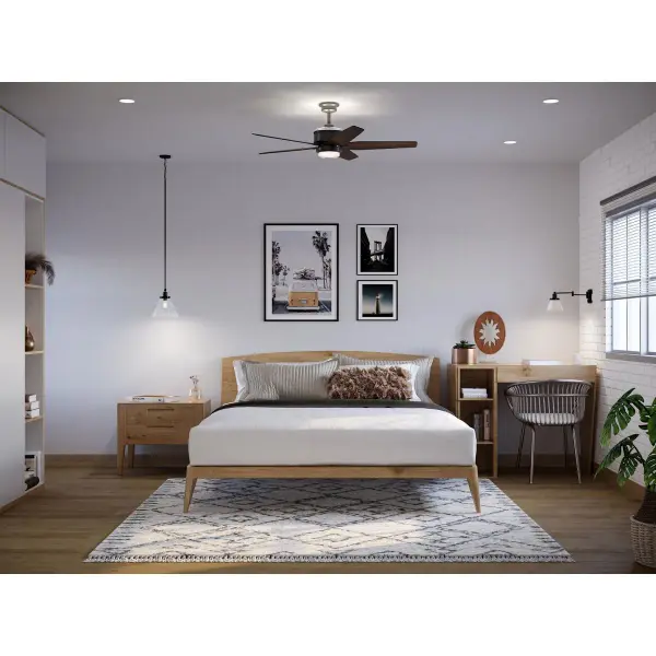 Byars 54" 5-Blade LED Ceiling Fan with Light Kit - Image 4