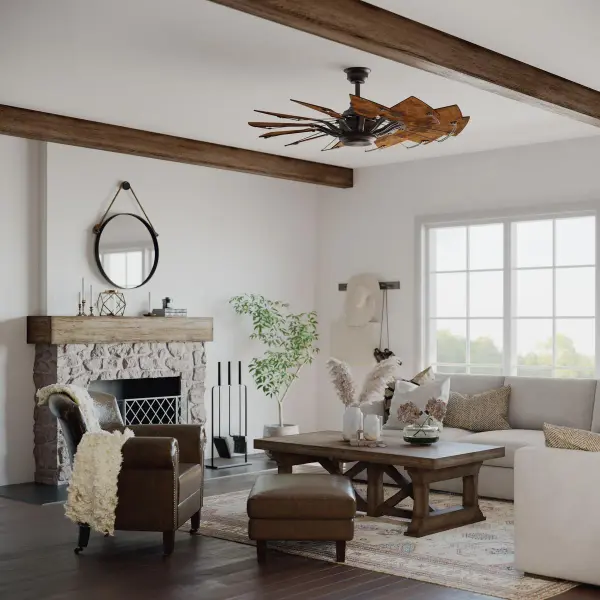 Springer 52-Inch 12-Blade Windmill Ceiling Fan - Image 4
