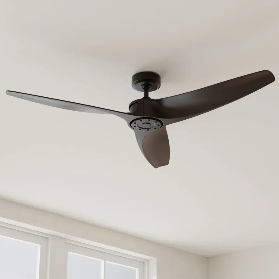 Manvel 60-Inch Three-Blade DC Motor Ceiling Fan - Image 1