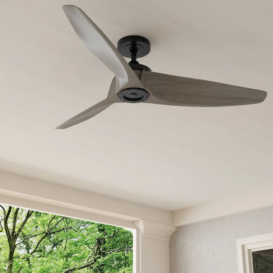 Manvel 60-Inch Three-Blade DC Motor Ceiling Fan - Image 4
