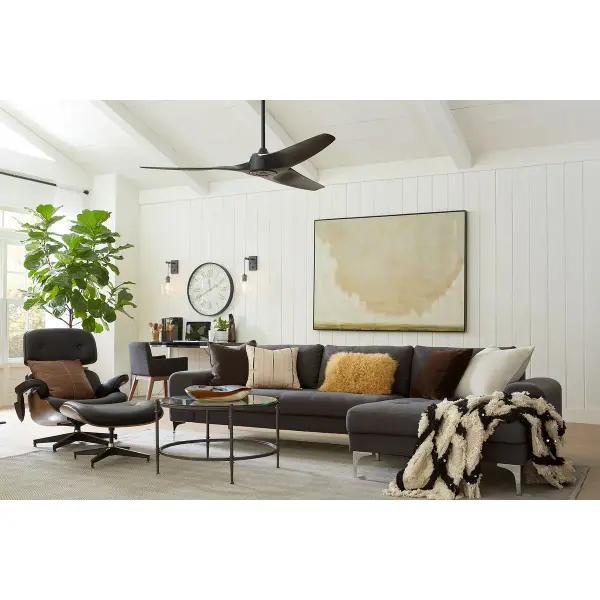 Manvel 60-Inch Three-Blade DC Motor Ceiling Fan - Image 9