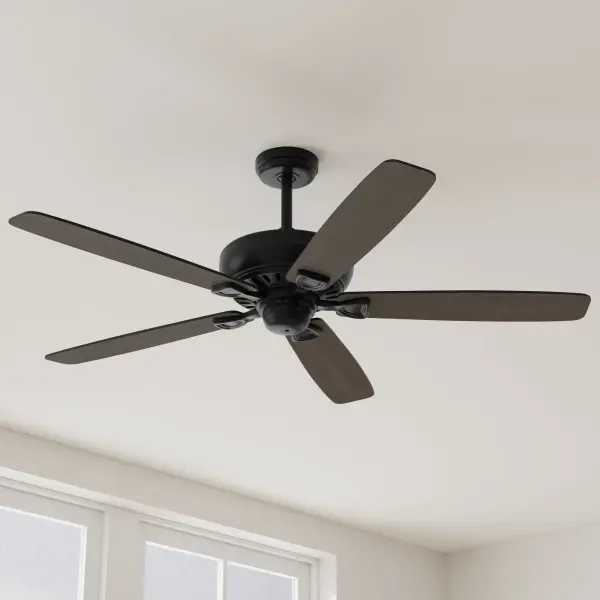 The Kennedale ceiling fan combines energy-efficient DC motor technology with a generous 72-inch blade span, making it ideal for large rooms and outdoor covered areas. Its clean transitional design and satin white finish complement various décor styles.