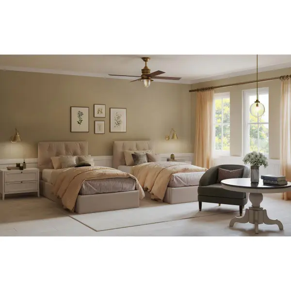 Gillen 56" 4-Blade LED Indoor/Outdoor Ceiling Fan with Light Kit - Image 8