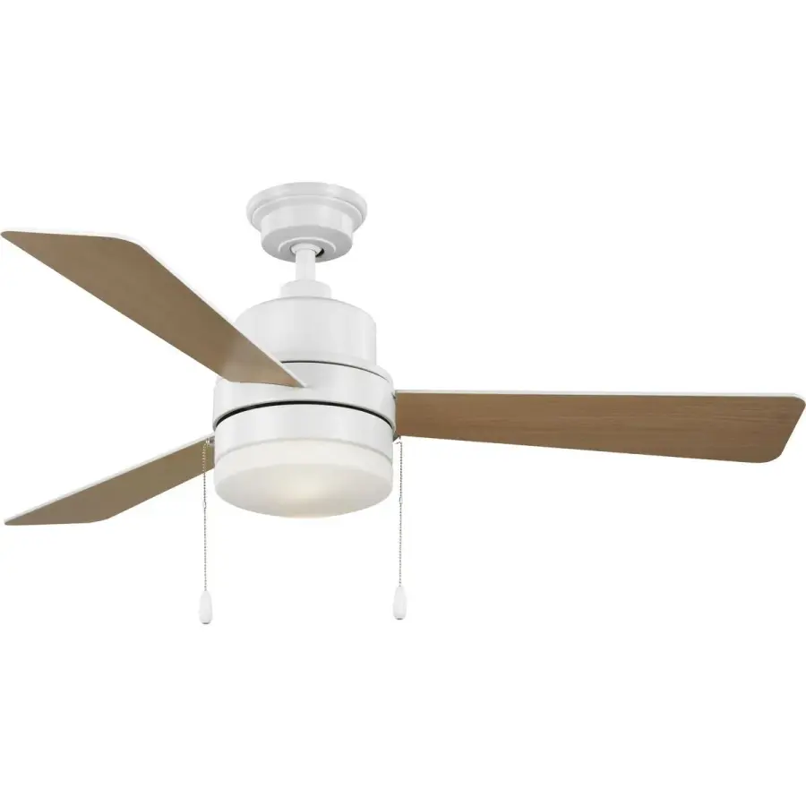 Modern 52" Ceiling Fan with Integrated Lighting for Comfortable Living Spaces - Image 1