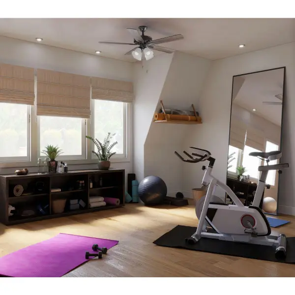 Versatile 52" Transitional Ceiling Fan with Integrated LED Lighting - Image 5