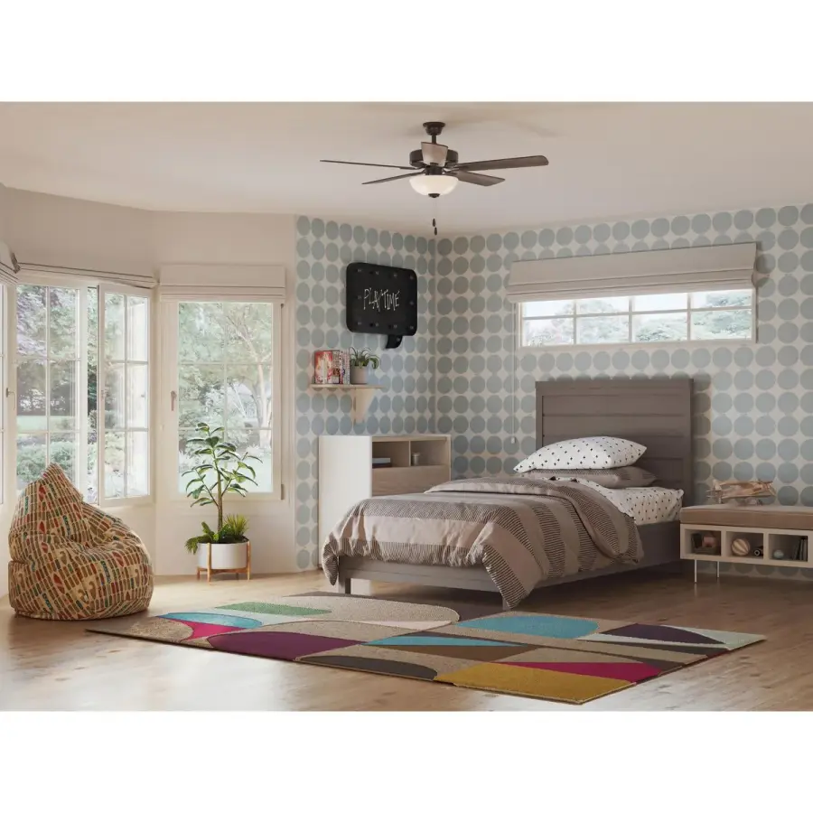 Versatile 52" Ceiling Fan with Integrated Lighting for Modern Homes - Image 5