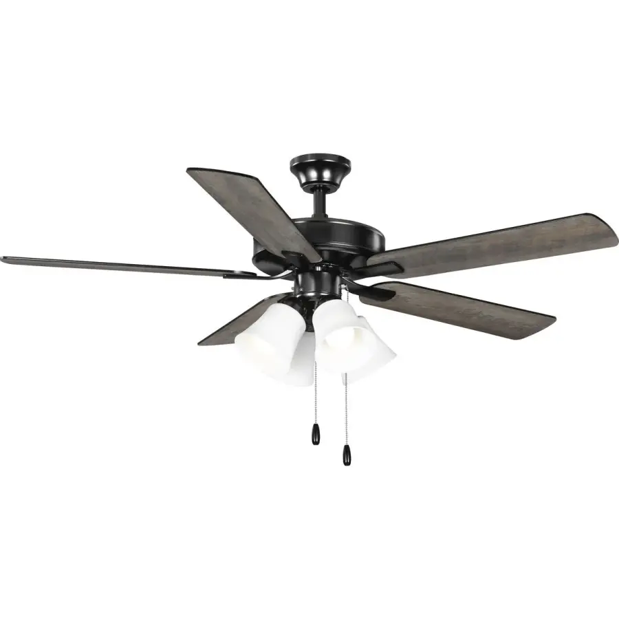 Versatile 52" Transitional Ceiling Fan with Integrated Lighting - Image 3
