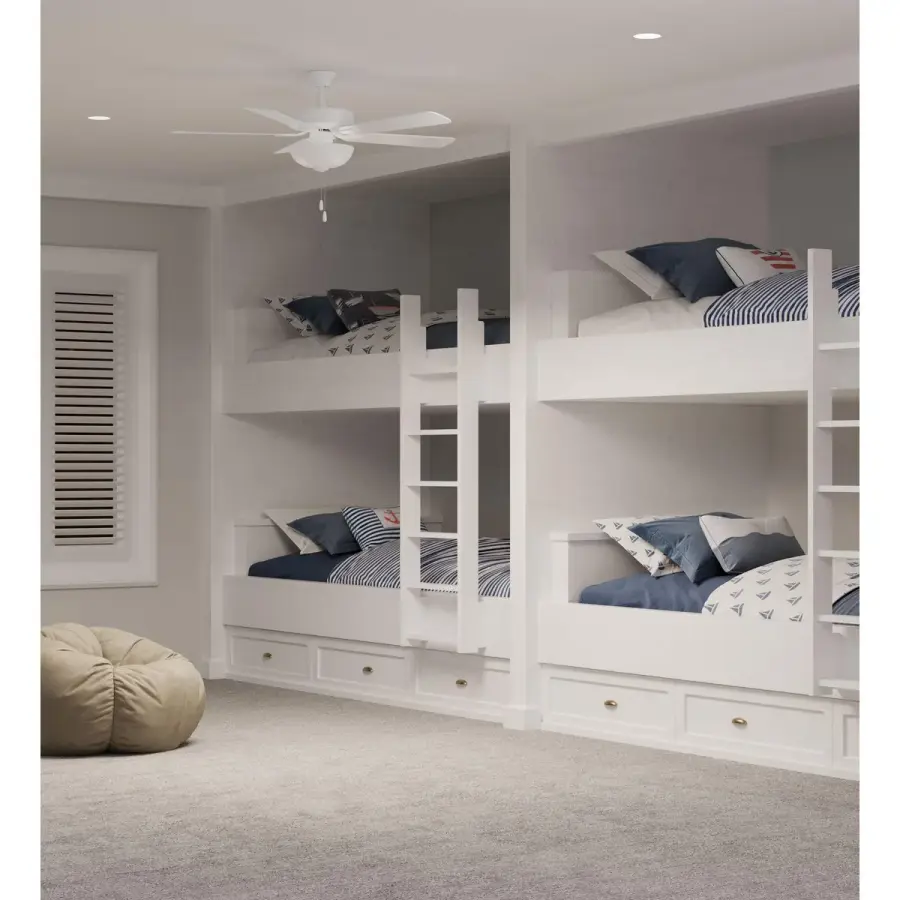 Versatile 52" Ceiling Fan with Integrated Lighting for Modern Homes - Image 8