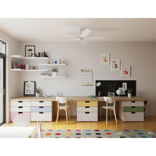 Versatile 52" Transitional Ceiling Fan with Energy-Efficient AC Motor - Image 4