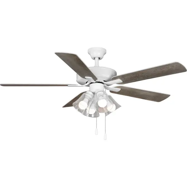 Versatile 52" Ceiling Fan with Integrated Lighting for Modern Comfort - Image 3