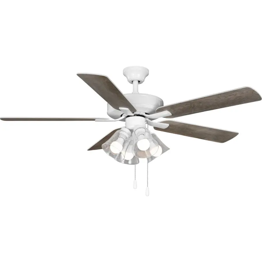 Versatile 52" Ceiling Fan with Integrated Lighting for Modern Comfort - Image 3