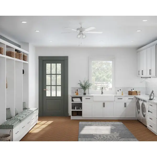 Versatile 52" Ceiling Fan with Integrated Lighting for Modern Comfort - Image 6